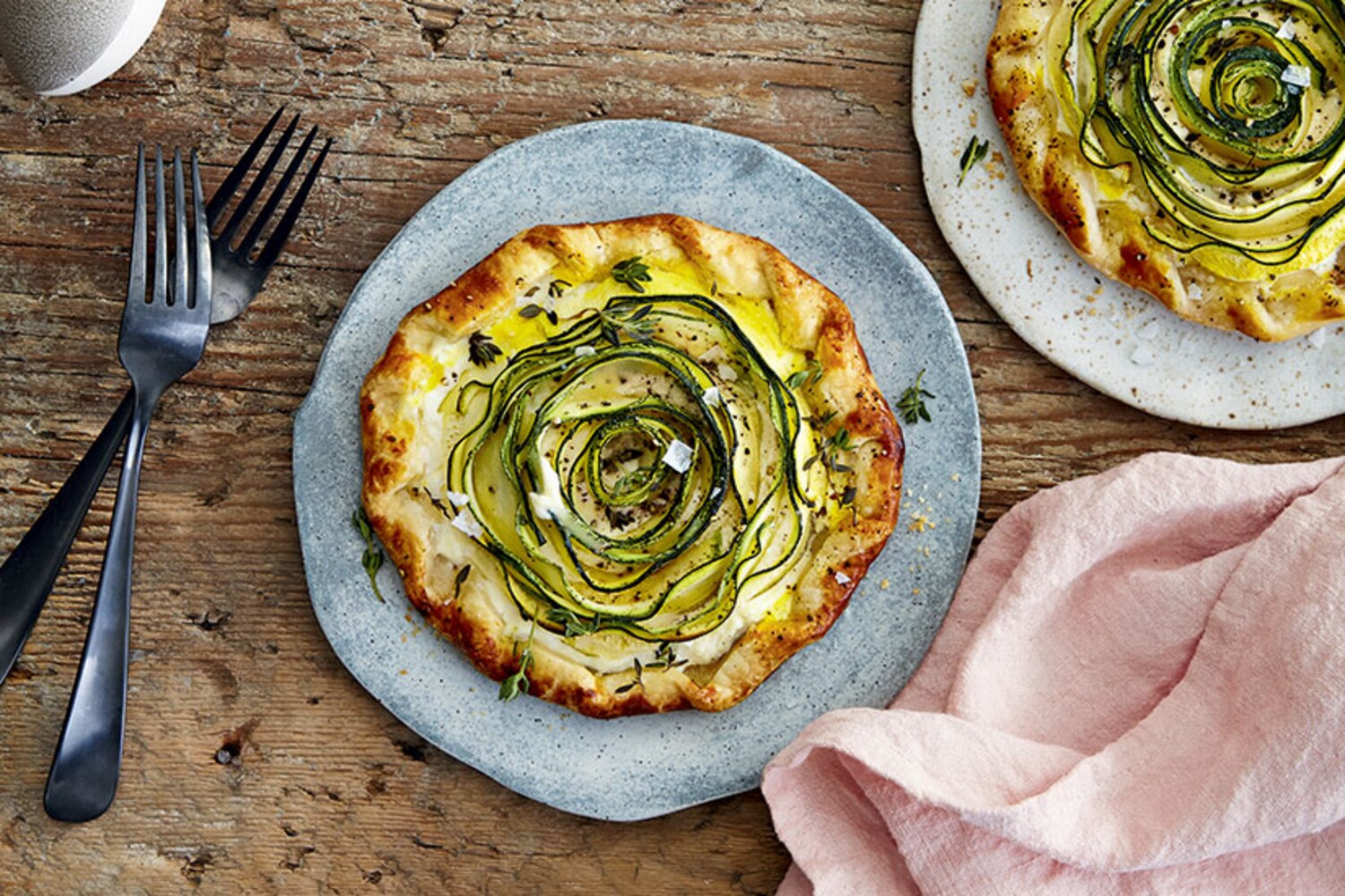 Recipe: Lemon-ricotta & zucchini galettes | Style at Home