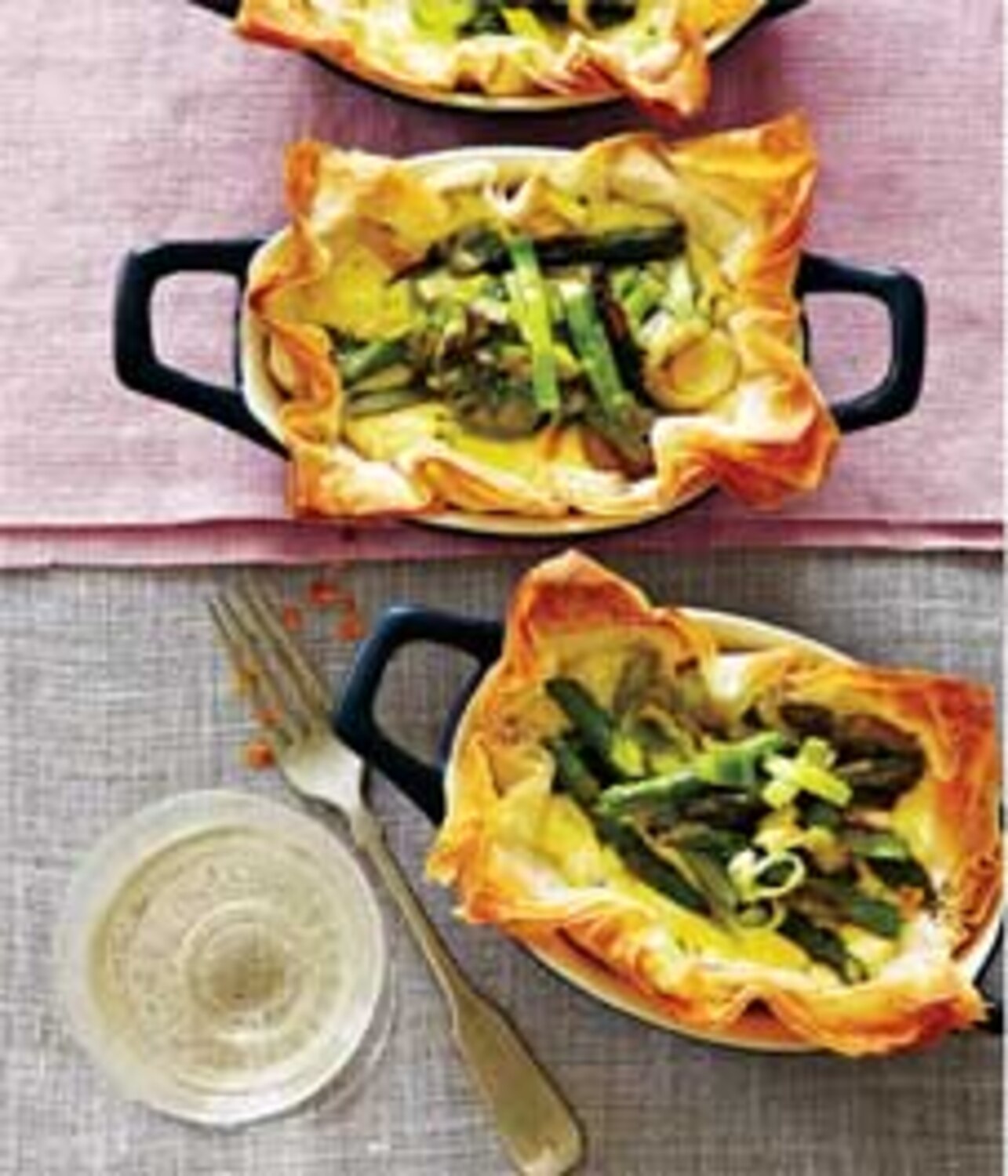 Recipe Asparagus and leek tart Style at Home