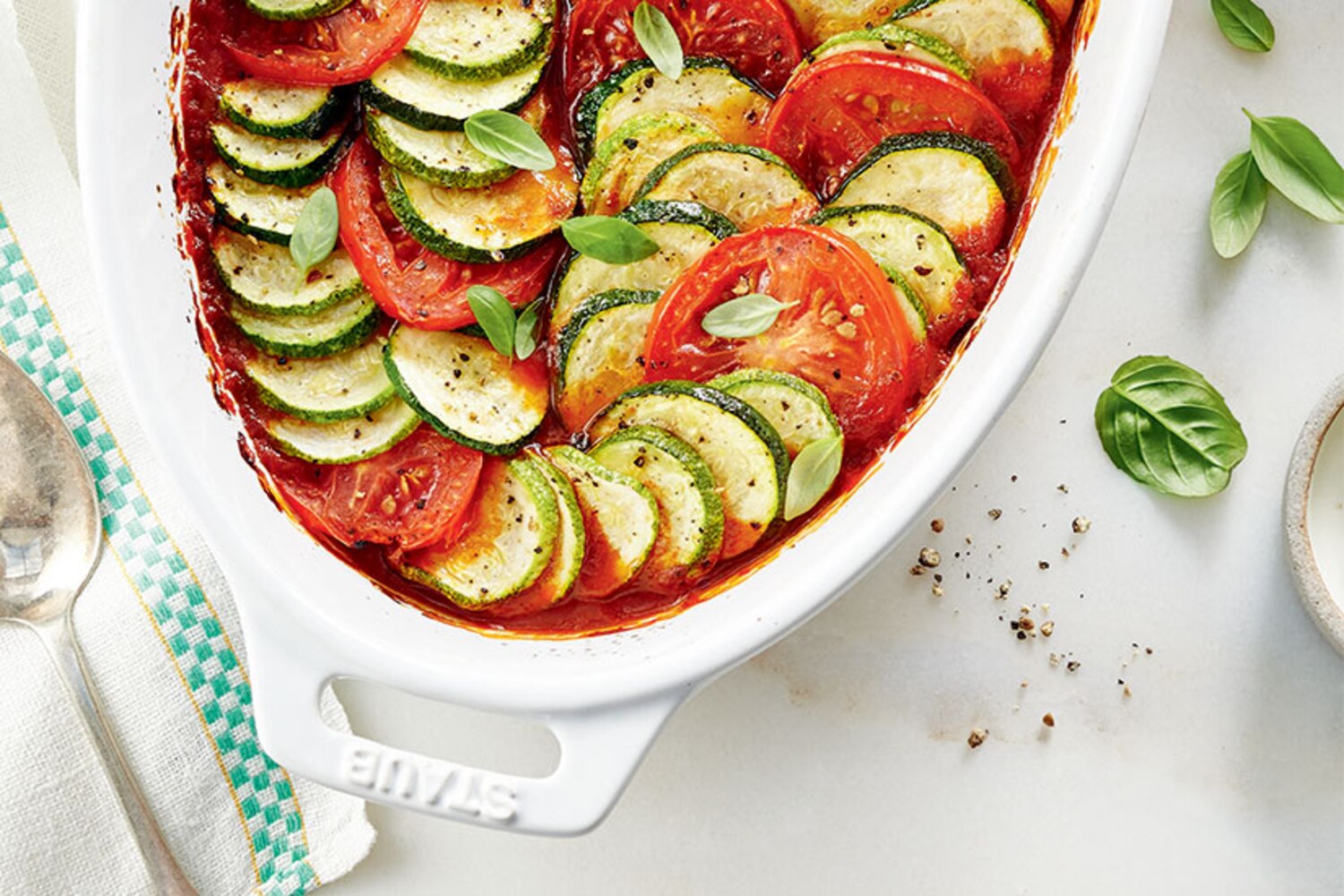Recipe Baked vegetable ratatouille Style at Home
