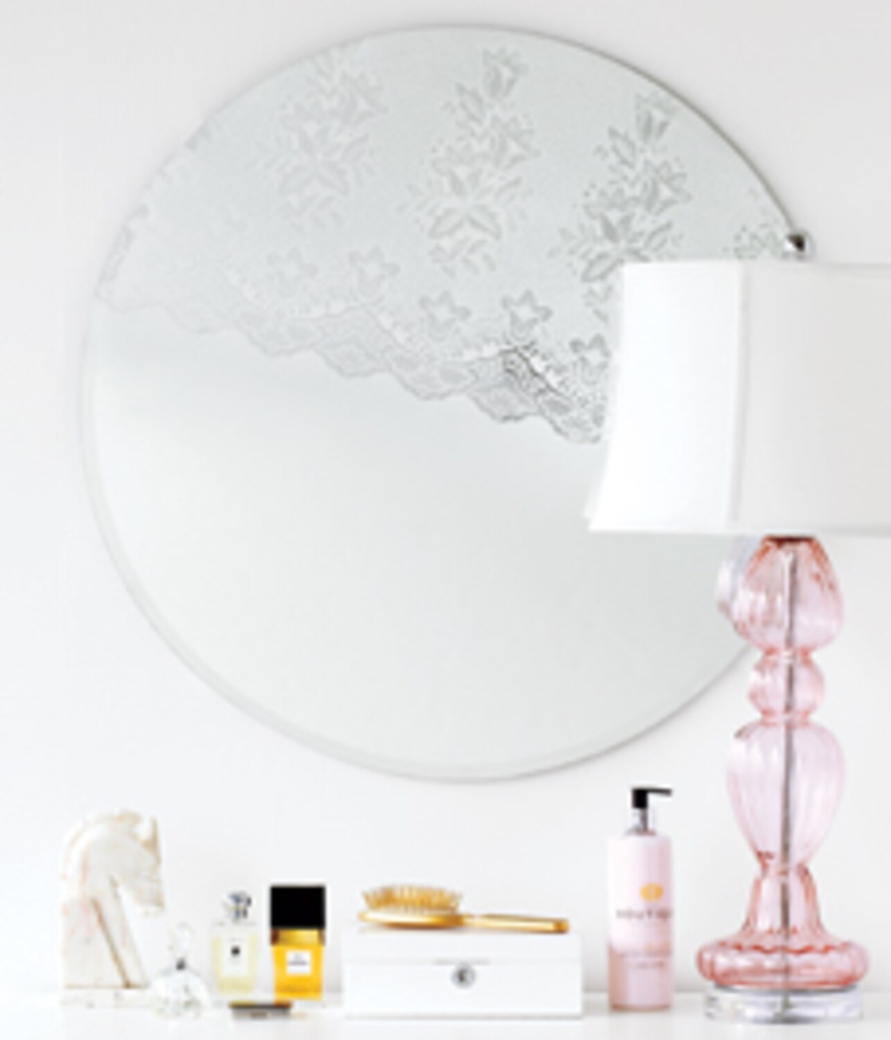 DIY project Romantic lace mirror Style at Home
