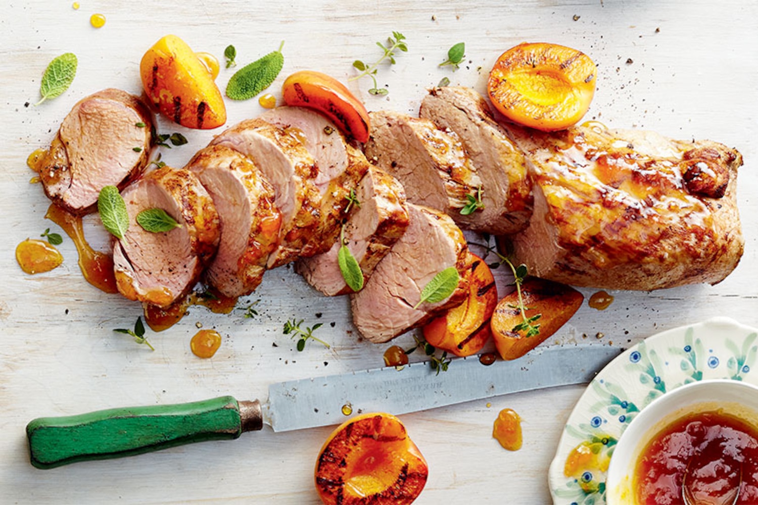 Recipe Apricotglazed pork tenderloin Style at Home