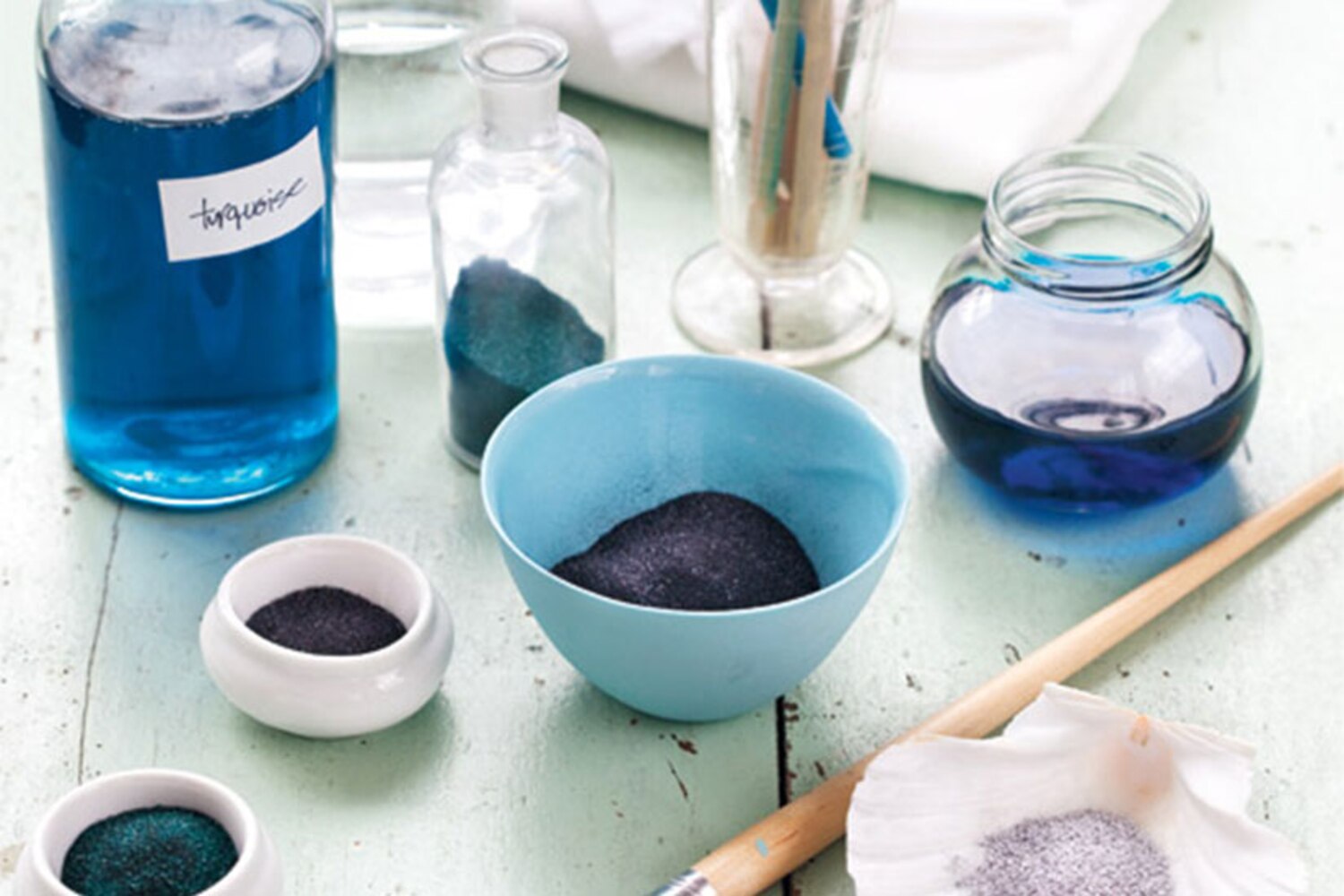 Fabric dyeing Style at Home