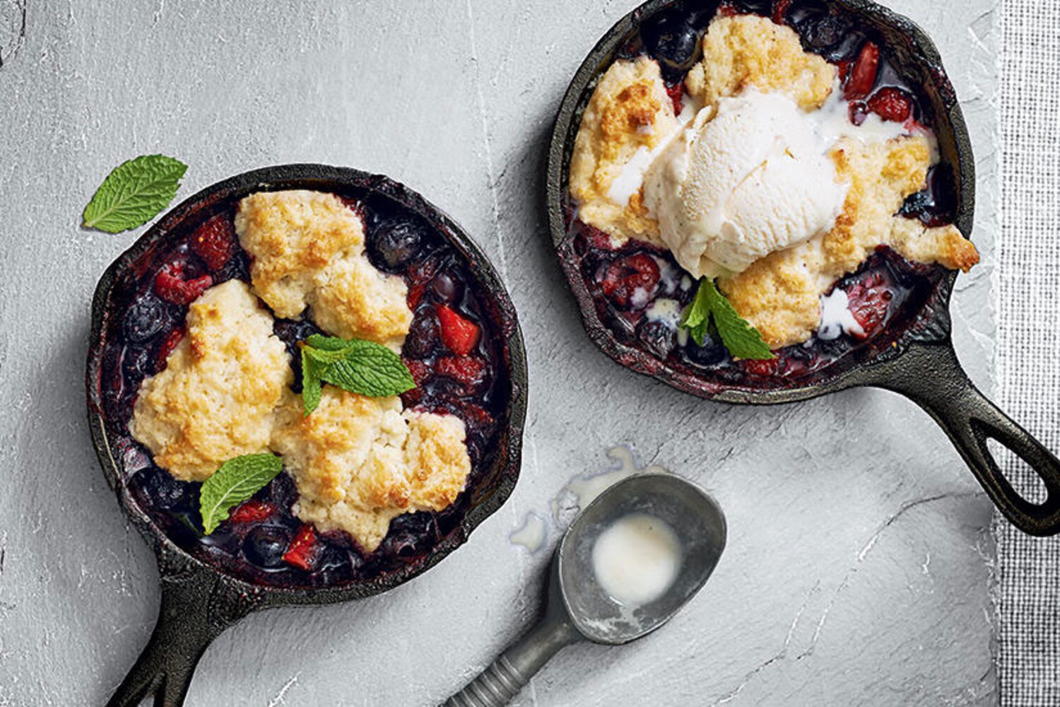 Recipe: Mixed berry cobbler | Style at Home
