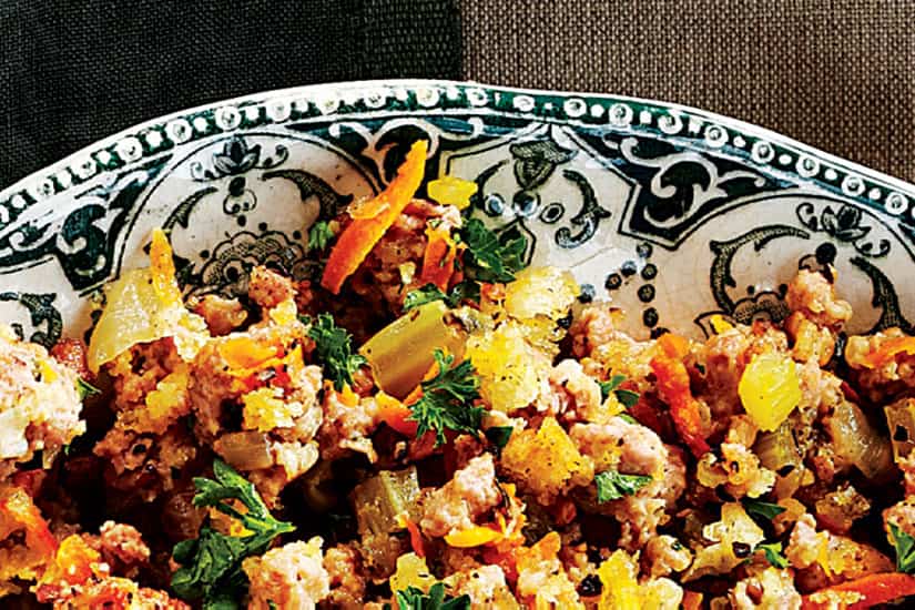 Recipe Sausage and thyme bread stuffing Style at Home