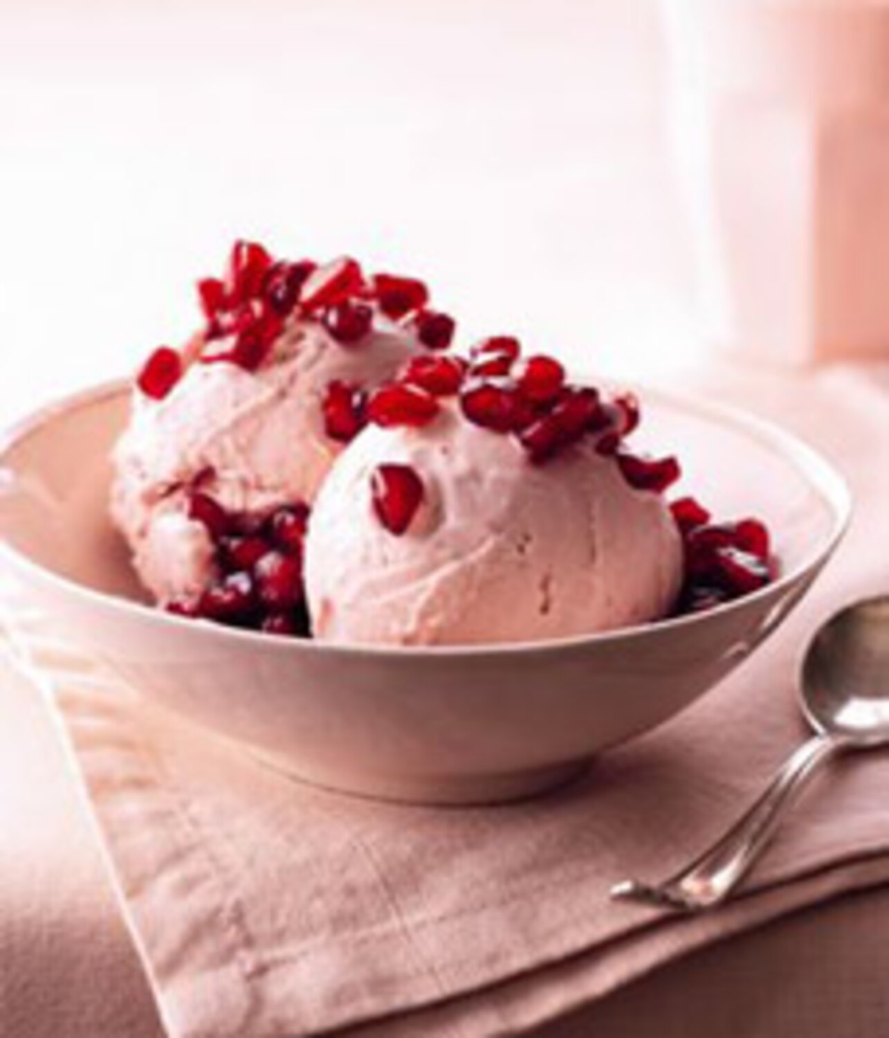 Recipe Nigella Lawson's pomegranate ice cream Style at Home