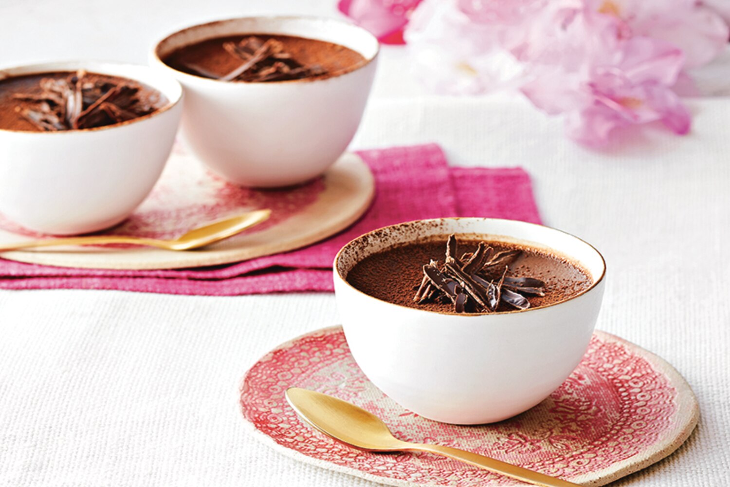 Recipe: Dark Chocolate Pots de Crème | Style at Home