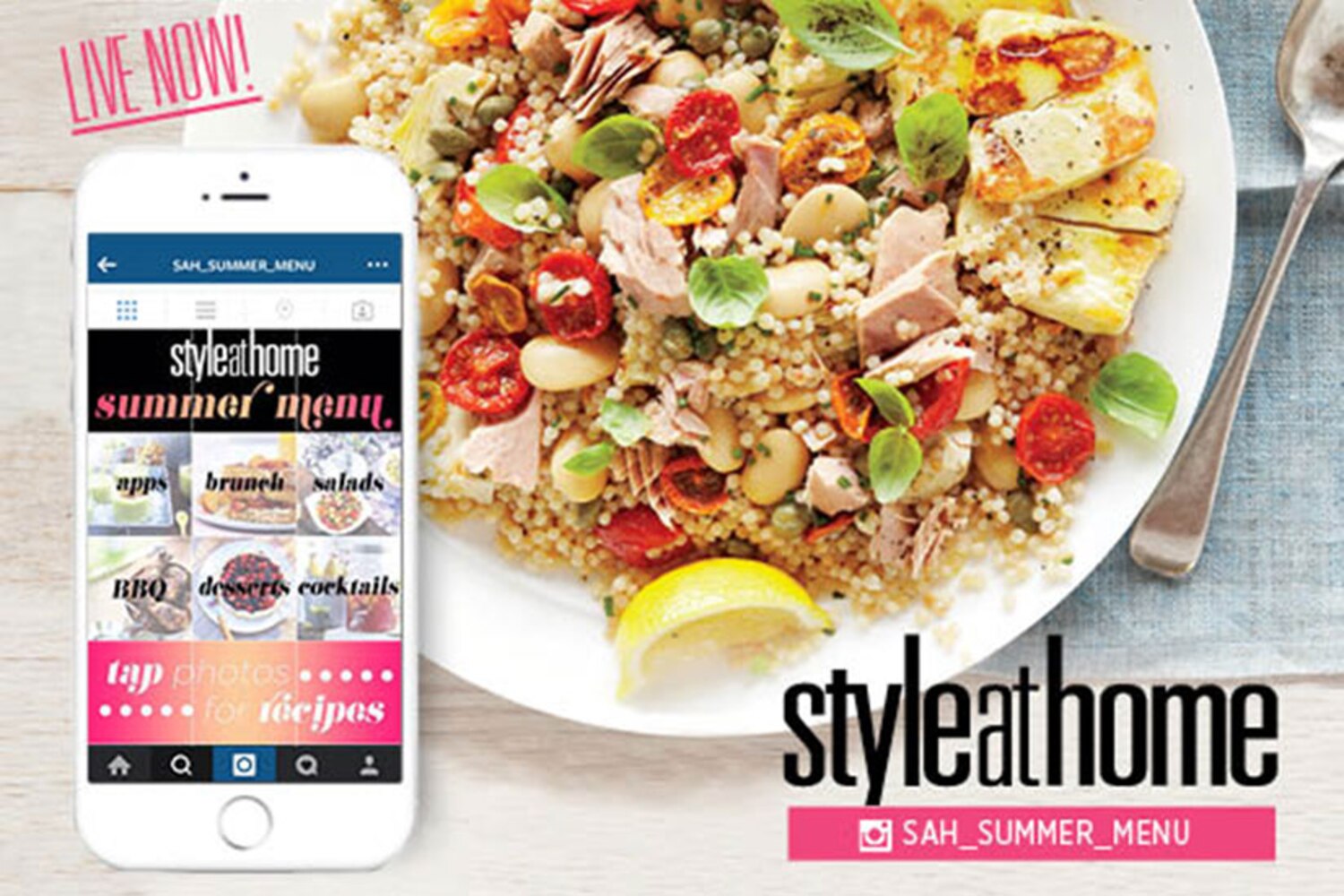 The Style at Home Summer Menu | Style at Home