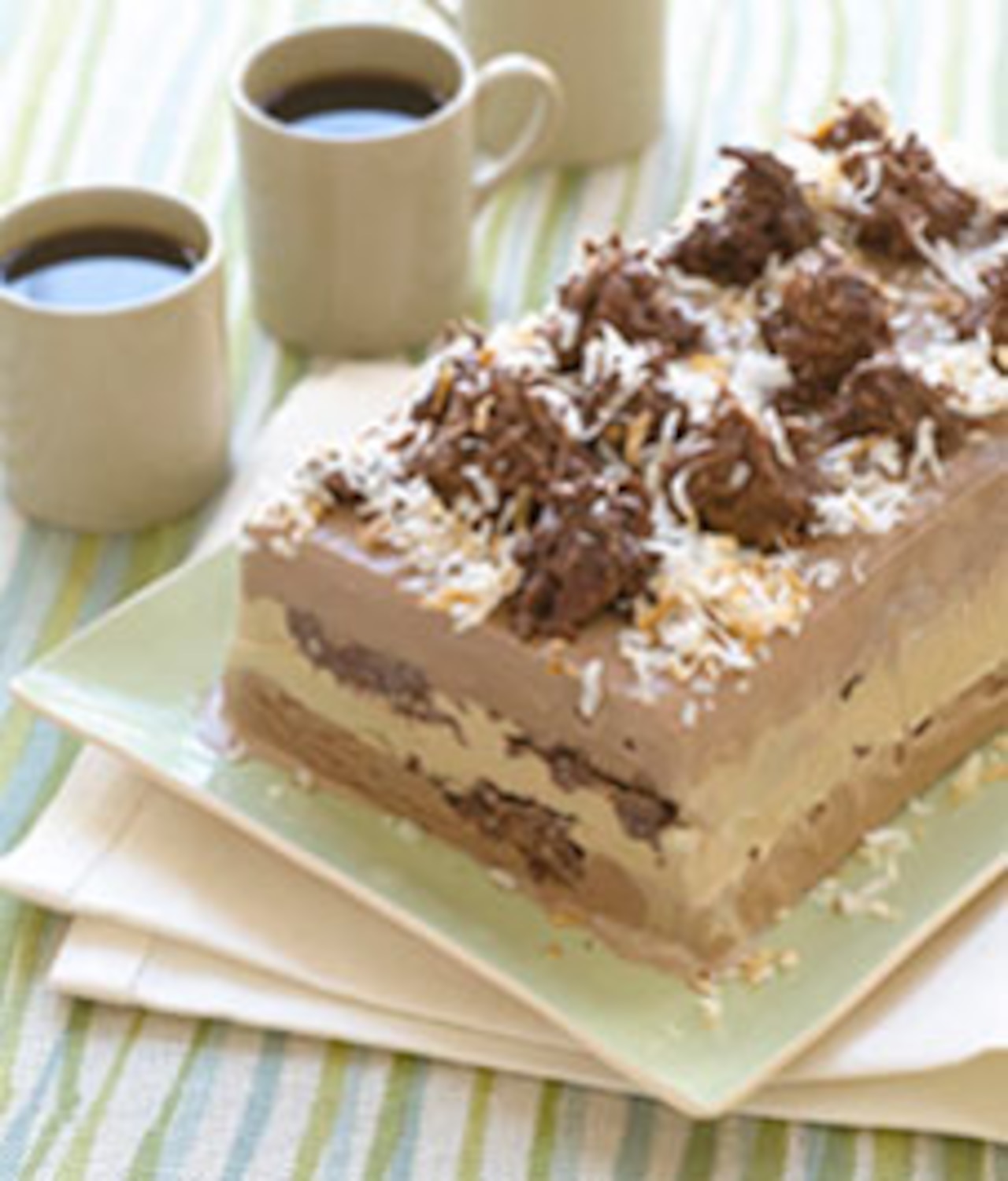 Recipe Milk chocolate haystack ice cream loaf Style at Home