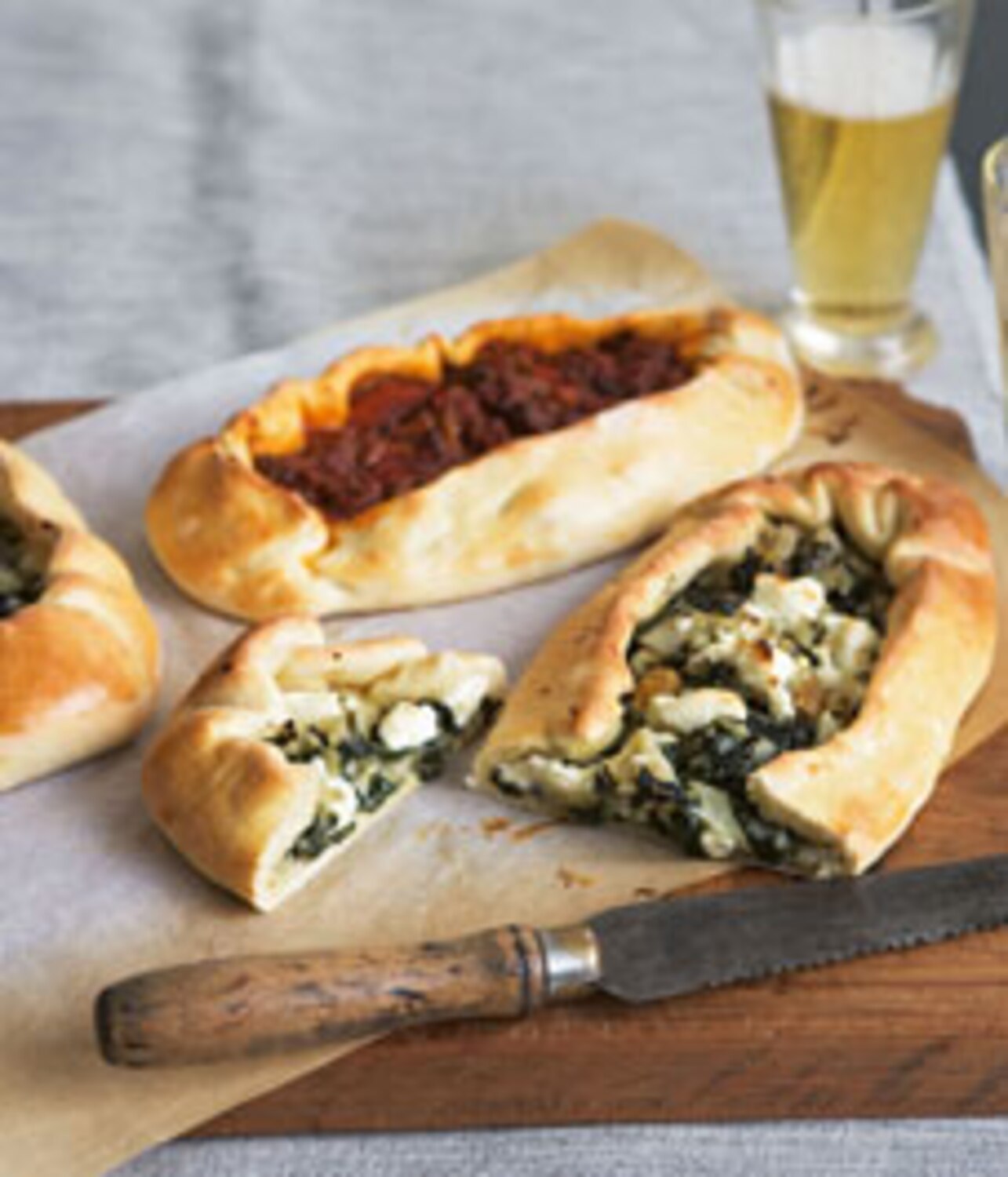 Recipe: Swiss chard, feta and golden raisin pide | Style at Home