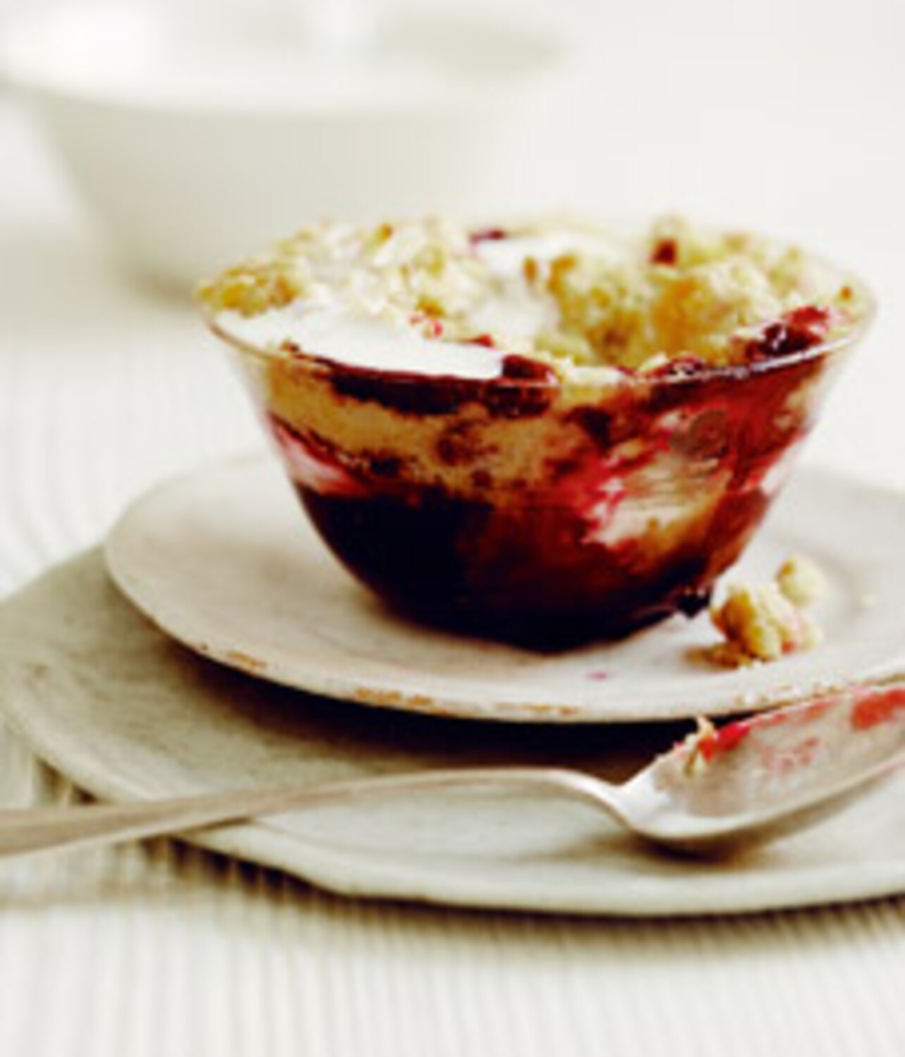Recipe: Blackberry and apple crumble | Style at Home
