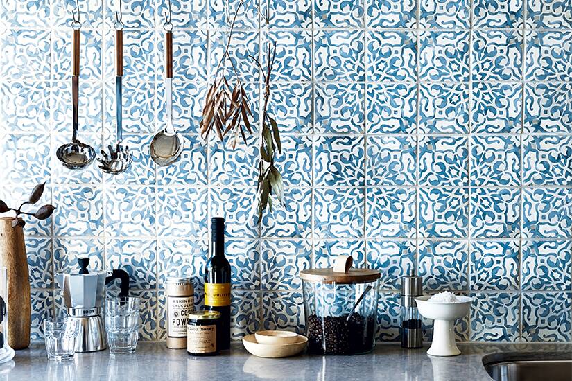 Design lesson Playing with patterned tiles Style at Home