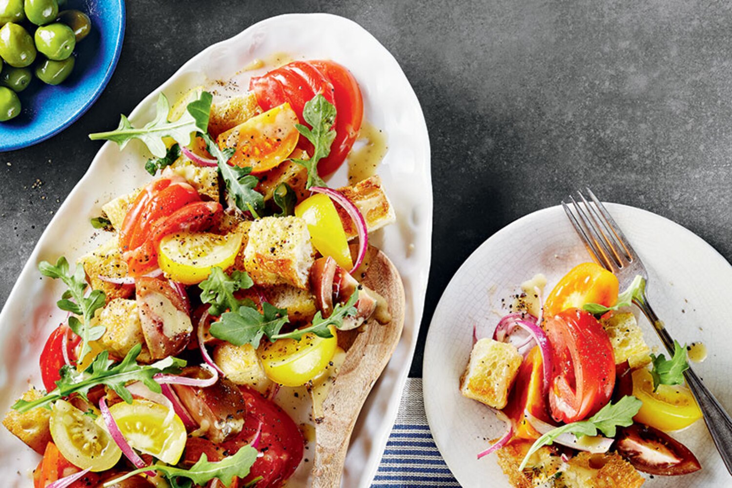 Recipe: Heirloom tomato panzanella | Style at Home