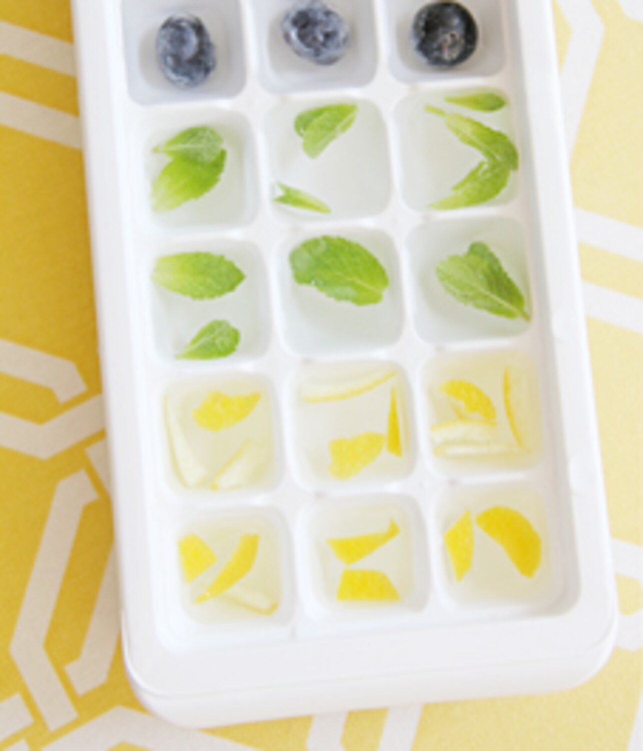 Recipe Flavoured ice cubes Style at Home