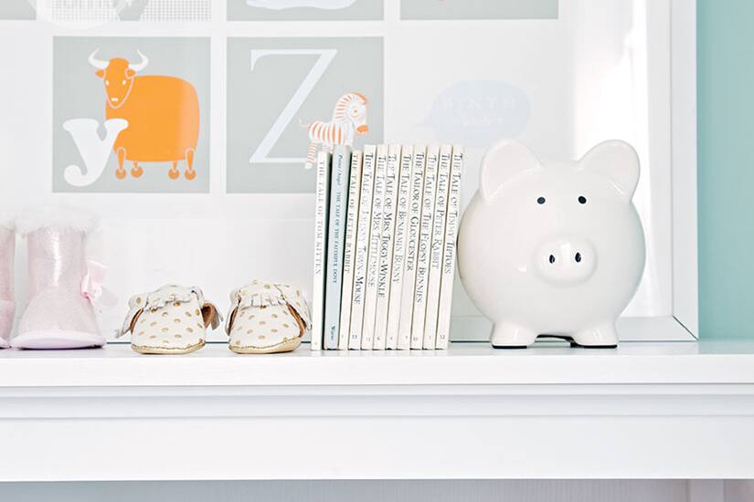 Nursery decor perfect for Mila Kunis and Ashton Kutcher | Style at Home
