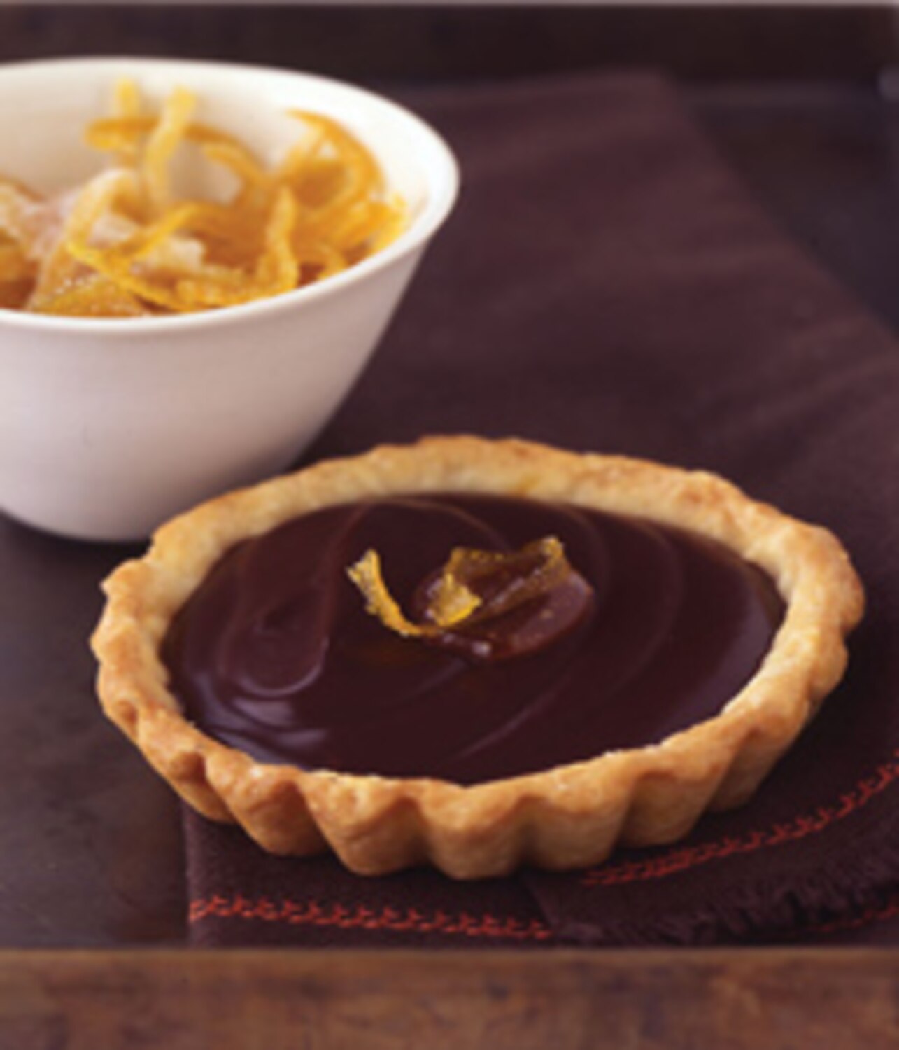 Recipe Marmalade and bittersweet chocolate tart Style at Home