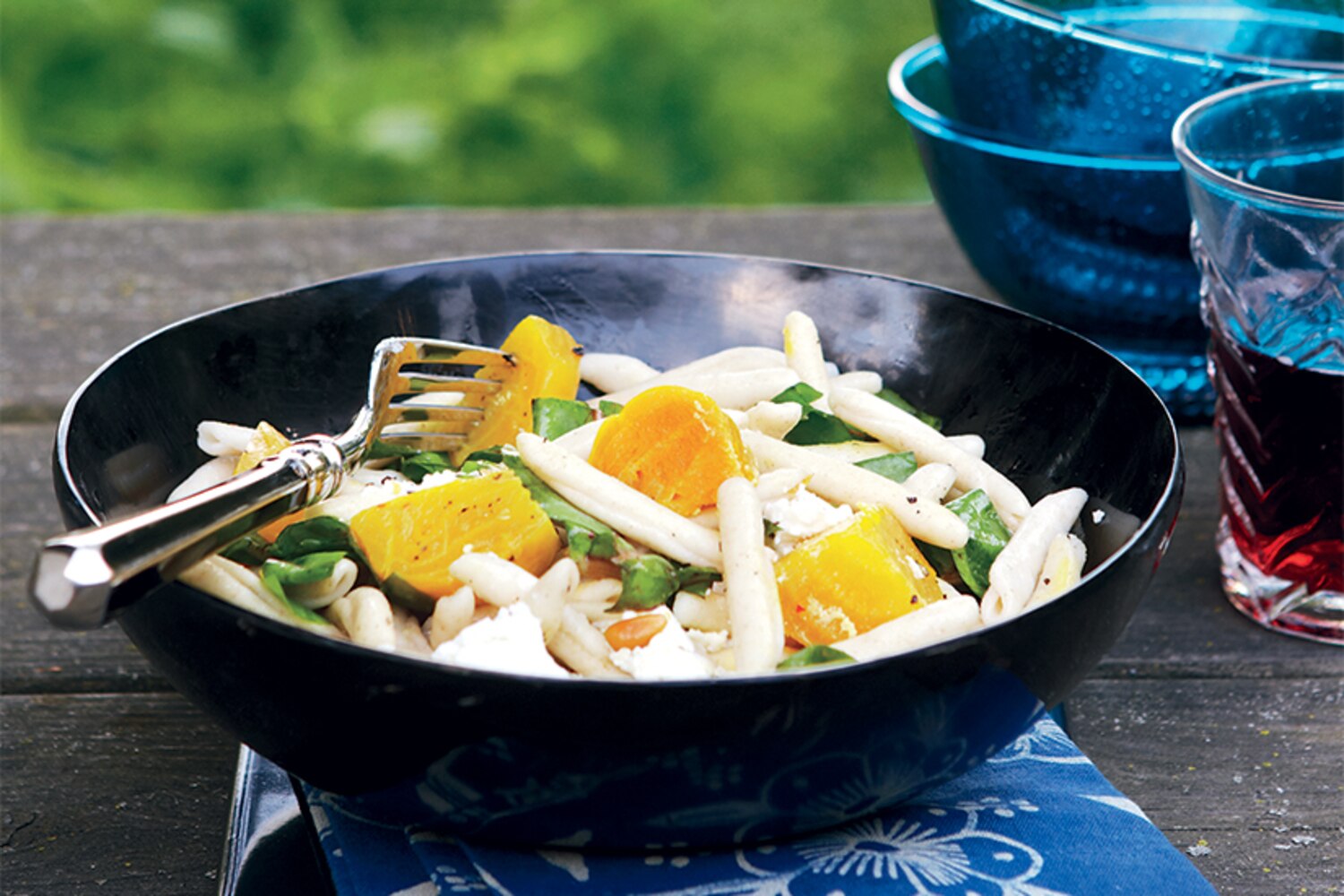 Recipe: Golden beet pasta with goat cheese | Style at Home