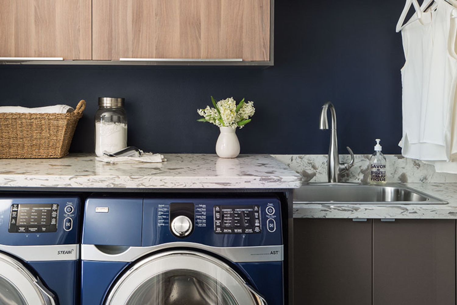 Modern rustic laundry room | Style at Home