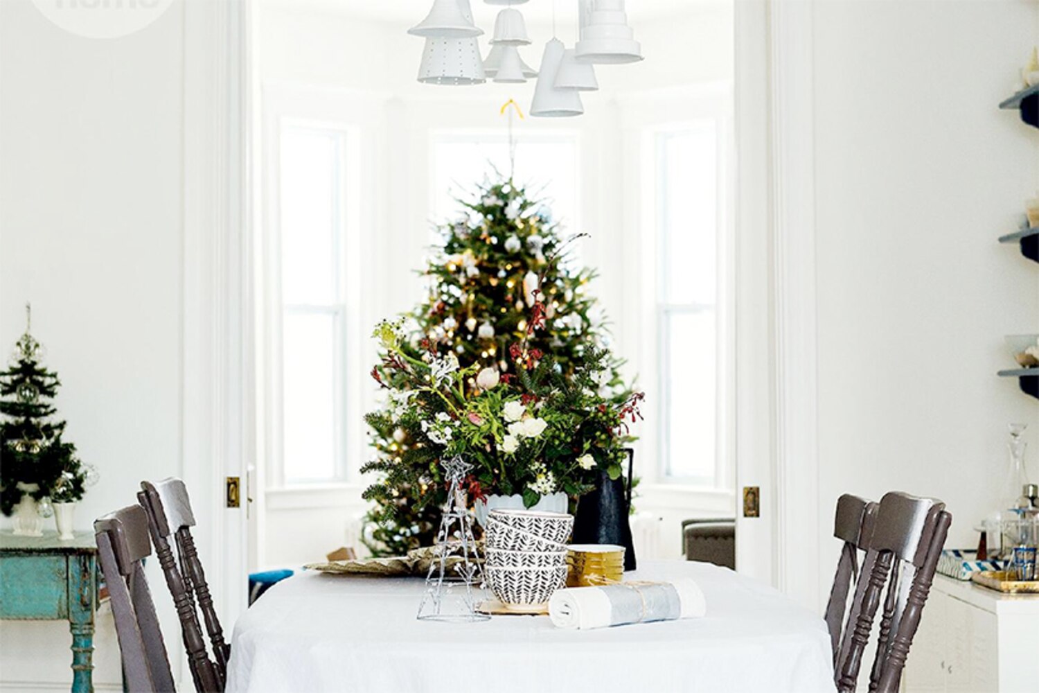 Classically elegant & family-friendly Christmas home | Style at Home