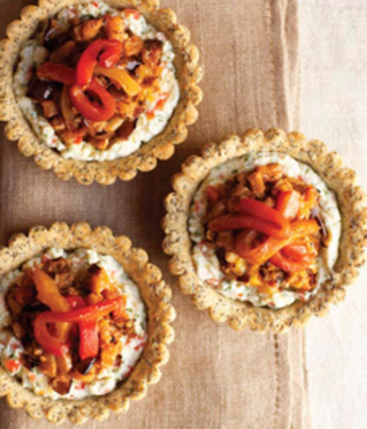 Recipe: Sweet roasted pepper tartlets | Style at Home