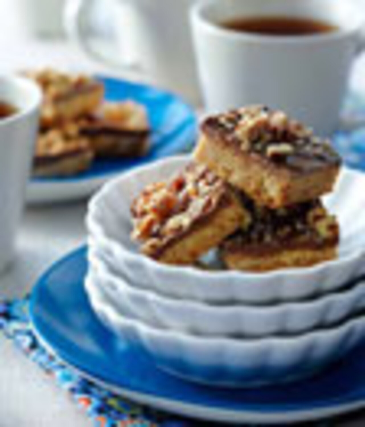 Recipe: Shortbread with chocolate & candied walnuts | Style at Home