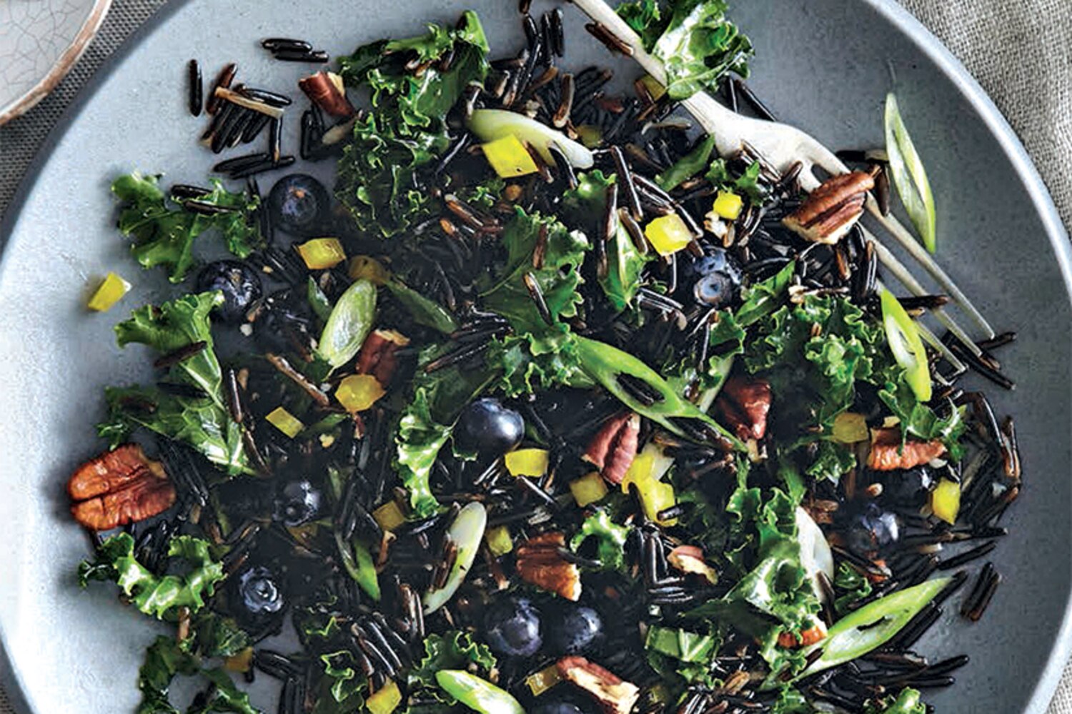 Recipe Wild rice salad with pecans and blueberries Style at Home