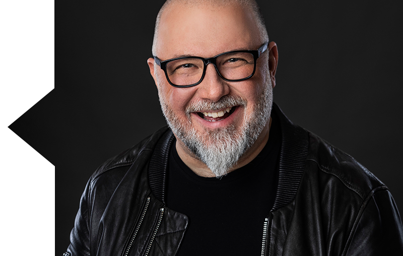 Jean-Charles Lajoie, animateur de l’émission JiC diffusée à TVA Sports
