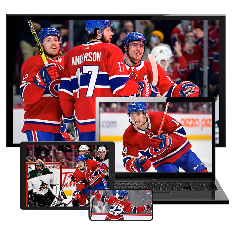 Hockey en direct Canadiens en streaming TVA Sports