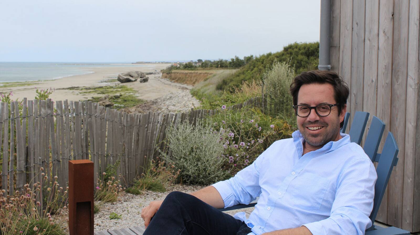 Benoit à la plage